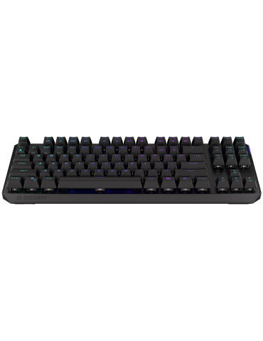 Геймърска клавиатура Endorfy Thock TKL Wireless Red Gaming Keyboard, Kailh Box Red Mechanical Switches, Double Shot PBT Keycaps, ARGB, Hot-swappable switches, Connections: BT/2.4GHz/USB - EY5A080