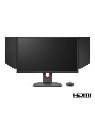 Монитор BenQ Zowie XL2566K, 24.5", 360Hz, FHD, DyAc+, e-Sports, XL Setting to Share, Quick AS, New S Switch, Black eQualizer, Color Vibrance,  HDMI 2, DP 1.2, FreeSync Premium - 9H.LKRLB.QBE