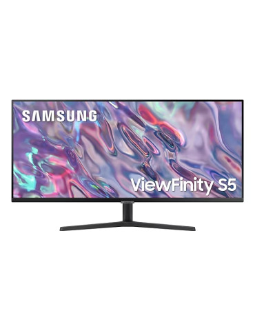 Монитор Samsung 34S50GC, 34" VA, 100 Hz, 5ms GTG, 3440x1440, HDR 10, AMD FreeSync, PBP, Eye Saver, DP, HDMI, Headphone Jack, Black - LS34C500GAUXEN