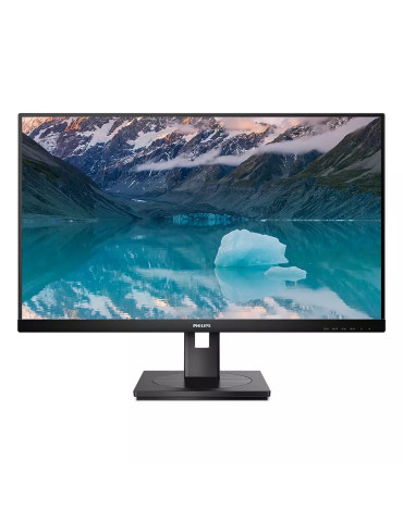 Монитор Philips 242S9JML, 23.8" VA WLED, FHD 75Hz, 4ms, Adaptive sync, Low Blue Light, 2Wx2, D-SUB, DVI, HDMI, DP, USB hub - 242S9JML/00