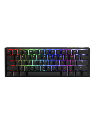 Геймърскa механична клавиатура Ducky One 3 Classic Mini 60% Hotswap Cherry MX Speed Silver, RGB, PBT Keycaps - DKON2161ST-PUSPDCLAWSC1