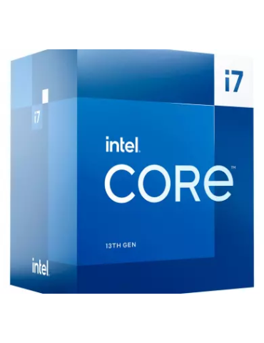 Процесор Intel Raptor Lake Core i7-13700F 8P+8E Cores 2.10 GHz, Up to 5.2GHz, 30MB, 65W, LGA1700, BOX, No Graphics - BX8071513700F