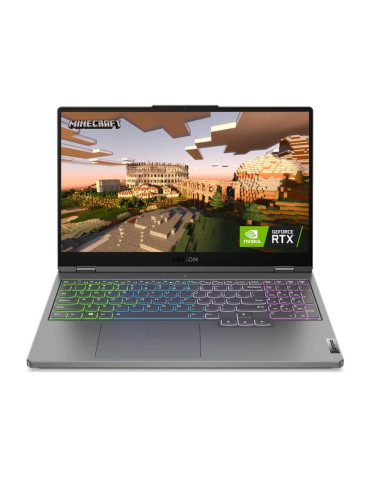 Лаптоп Lenovo Legion 5 15, AMD Ryzen 7 6800H, 15.60'' WQHD IPS 300nits AG, 165Hz, 100% sRGB, Dolby Vision, Free-Sync, G-Sync, 32GB RAM, 1TB SSD, NVIDIA GeForce RTX 3070 Ti 8GB GDDR6 - 82RD009HBM