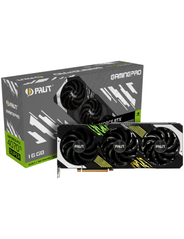 Видео карта Palit Nvidia GeForce RTX 4070Ti Super GamingPro 16GB GDDR6X, 256 bit - NED47TS019T2-1043A