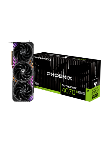 Видео карта Gainward Nvidia GeForce RTX 4070Ti SUPER Phoenix 16GB, 256 bit - NED47TS019T2-1043X