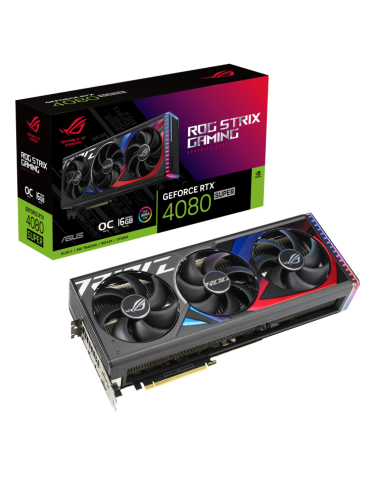 Видео карта Asus ROG Strix GeForce RTX 4080 SUPER 16GB GDDR6X OC, 256bit - ROG-STRIX-RTX4080S-O16G