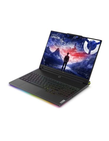 Лаптоп Lenovo Legion 9 16, Intel i9-14900HX, 16" 3.2K, Mini LED 1200nits AG, 100% DCI-P3, 100% Adobe RGB, 100% sRGB, 165Hz, DisplayHDR 1000, Dolby Vision, G-SYNC, 64GB RAM, 2TB SSD, NVIDIA GeForce RTX 4090 16GB GDDR - 83G00003BM