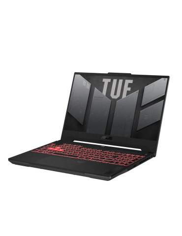 Лаптоп Asus TUF GAMING A15 FA507UI-HQ028L, AMD Ryzen 9 8945H, 15.60" FHD IPS 165Hz AG display, 32GB RAM, 1TB SSD, NVIDIA GeForce RTX 4070 8GB GDDR6 - 90NR0I65-M00180