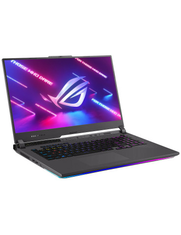 Лаптоп Asus ROG STRIX G17 G713PV-LL047W, AMD Ryzen 9 7845HX, 17.30" WQHD IPS 240Hz AG, 16GB RAM, 1TB SSD, NVIDIA GeForce RTX 4060 8GB GDDR6, Win 11 Home - 90NR0C34-M009Z0