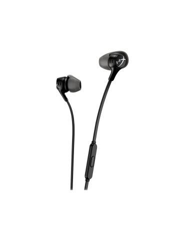 Геймърски слушалки тапи с микрофон HyperX Cloud Earbuds II Black - 70N24AA