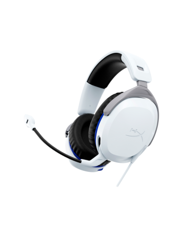 Геймърски слушалки HyperX Cloud Stinger за PS5/PS4 3.5mm жак с Микрофон, бял - 75X29AA