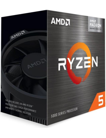 Процесор AMD Ryzen 5 5600GT, 6-Core, 3.6GHz, Up to 4.6GHz, 65W, AM4 - 100-100001488BOX