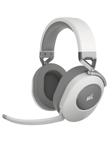 Bluetooth геймърски слушалки Corsair HS65, White (EU), v2 - CA-9011286-EU2