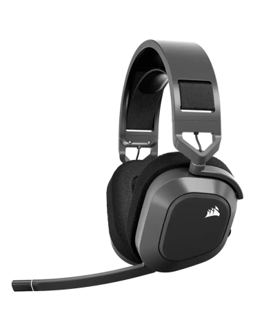 Bluetooth геймърски слушалки Corsair HS80 MAX, Steel Gray - EU - CA-9011295-EU