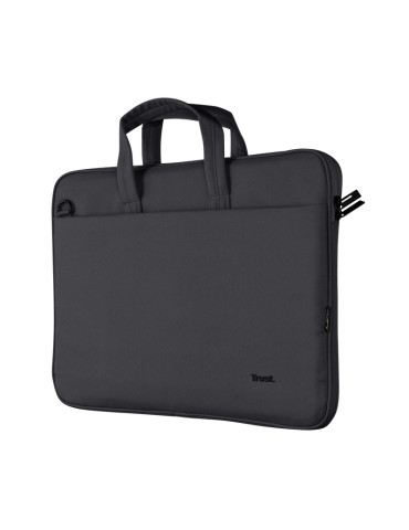 Чантa за лаптоп Trust Bologna Laptop Bag 16" Eco Black - 24447