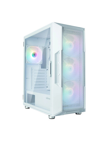 Кутия за компютър Zalman I3 NEO White, ATX, RGB, Mesh - ZM-I3-NEO-WH