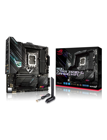 Дънна платка Asus ROG STRIX Z690-G GAMING WiFi, LGA1700, DDR5