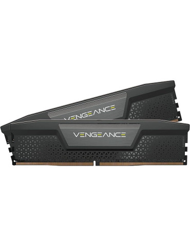 RAM памет Corsair 32GB (2x16GB) DDR5 DRAM, 6400MHz, CL32 Vengeance Black - CMK32GX5M2B6400C32