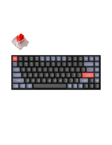 Геймърска механична клавиатура Keychron K2 Pro Hot-Swappable Keychron K Pro Mechanical Red Switch, White Backlight Plastic Frame - K2P-G1