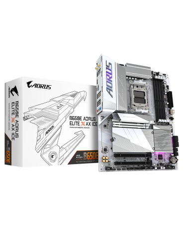 Дънна платка Gigabyte B650E AORUS ELITE X ICE, AM5, WiFi 6E, DDR5