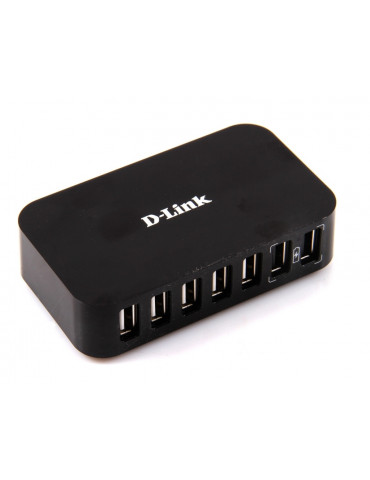 USB хъб 7 порта D-Link USB 2.0 Hub