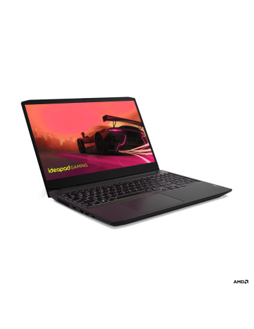 Лаптоп Lenovo IdeaPad GAMING 3, AMD Ryzen 5 5500H, 15.60" FHD, IPS 250nits AG, 45% NTSC, 60Hz, 8GB RAM, 512GB SSD, NVIDIA GeForce RTX 2050 4GB GDDR6 - 82K20283BM