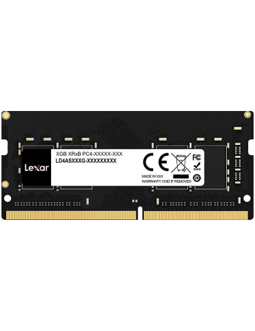 RAM памет Lexar 8GB DDR4 3200MHz, CL22, 1.2V, 260 PIN SODIMM - LD4AS008G-B3200GSST