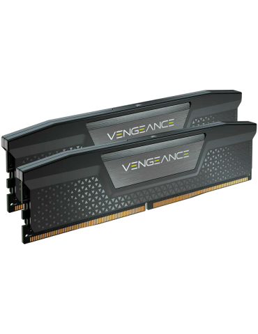 RAM памет Corsair 32GB (2x16GB) DDR5 6000MHz, CL38-44-44-96 1.35V Std PMIC Intel XMP, VENGEANCE Black - CMK32GX5M2B6000C38