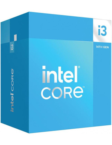 Процесор Intel Core i3-14100F, 12M Cache, 3.50 GHz up to 4.70 GHz, 4 ядра, LGA1700, box - BX807151400F