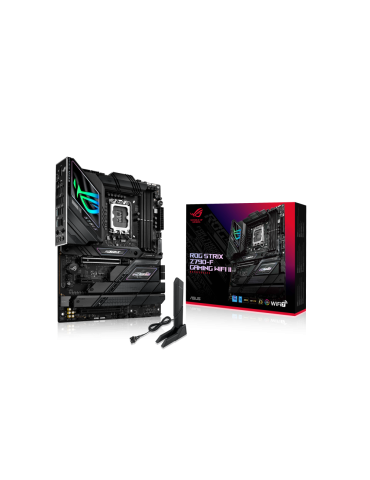 Дънна платка Asus ROG STRIX Z790-F GAMING WIFI II, LGA 1700, ATX, Wi-Fi 6E, AURA Sync RGB, DDR5 - 90MB1FM0-M0EAY0