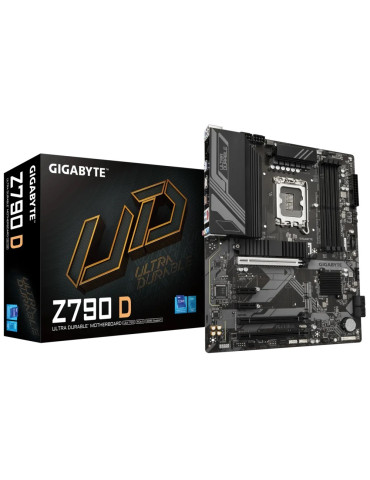 Дънна платка Gigabyte Z790 D, LGA1700, DDR5, PCIe 5.0, ATX