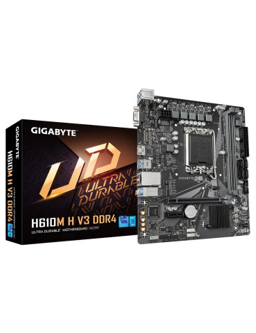 Дънна платка Gigabyte H610M H V3 DDR4, LGA1700