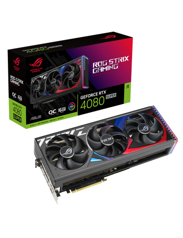 Видео карта Asus Nvidia GeForce ROG STRIX RTX 4080 Super 16G GDDR6X OC Edition, 256 bit - ROG-STRIX-RTX4080S-O16G-GAMING