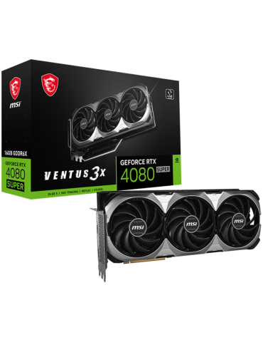 Видео карта MSI Nvidia GeForce RTX 4080 Super 16G VENTUS 3X 16GB GDDR6X, 256 bit