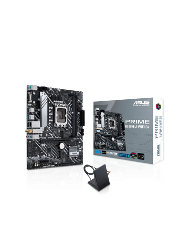 Дънна платка Asus PRIME H610M-A WIFI D4, LGA 1700 mATX - 90MB1C80-M0EAY0