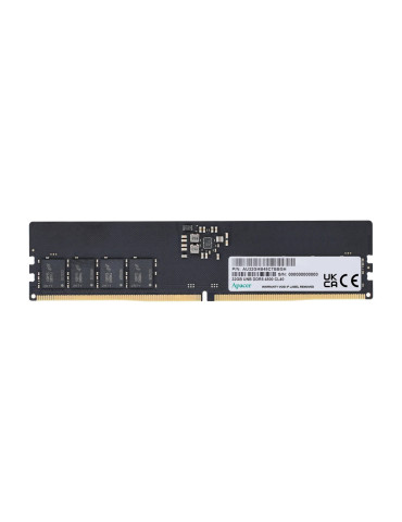 RAM памет Apacer 8GB DDR5 DIMM 4800MHz CL40 1024x16 - FL.08G2A.RTH