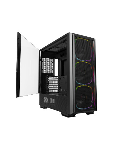 Кутия за компютър Montech SKY TWO GX, Mid-tower Case, TG, 3x140mm ARGB Fans, Black - MONTECH-SKY-TWO-GX-BK