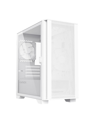 Кутия за компютър Montech AIR 100 LITE, Micro ATX Case, TG, 2x120mm Fans, White - MONTECH-AIR-100-LITE-WH