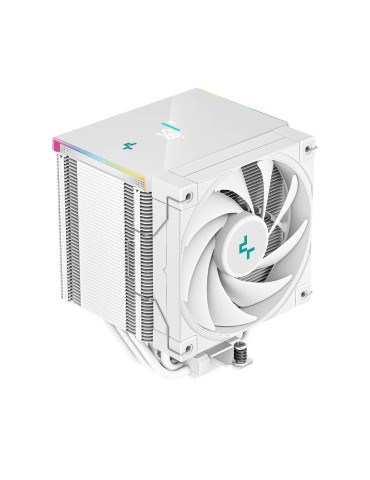 Охладител за процесор DeepCool AK500 Digital White, LGA1700/AM5 - R-AK500-WHADMN-G