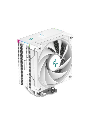 Охладител за процесор DeepCool AK400 Digital White, LGA1700/AM5 - R-AK400-WHADMN-G