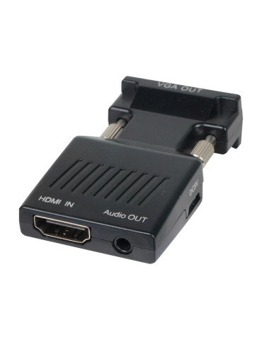 Адаптер VCom HDMI F / VGA M with Audio - CA336A