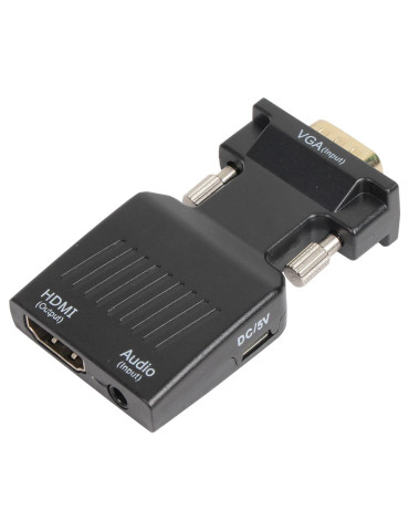 Адаптер VCom VGA M / HDMI F with Audio - CA337A