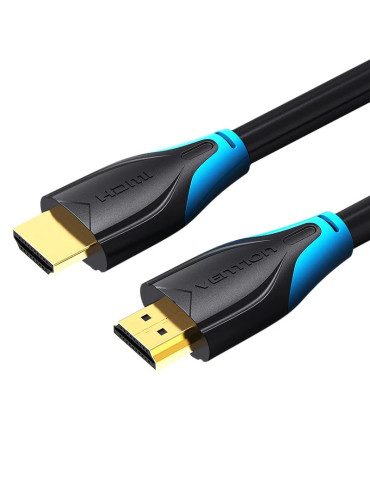 Кабел Vention HDMI v2.0 M / M 4K/60Hz Gold - 12M Black - AACBM