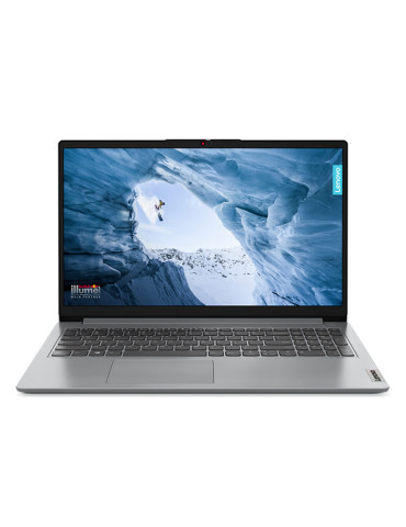 Лаптоп Lenovo IdeaPad1 15IAU7, Intel Core i3-1215U, 15.6", 8GB Soldered DDR4, 512GB SSD, Integrated Intel UHD Graphics, Free DOS - 82QD00GQBM