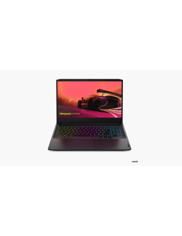 Лаптоп Lenovo IdeaPad GAMING 3, AMD Ryzen 5 5500H, 15.60", 16GB RAM, 512 GB SSD, NVIDIA GeForce RTX 2050 4GB GDDR6, Free DOS - 82K20284BM