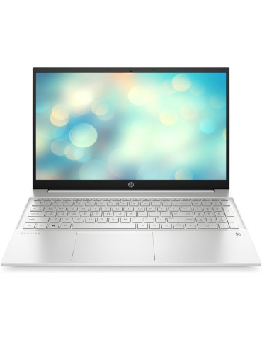 Лаптоп HP Pavilion 15-eh3030nu Natural Silver, AMD Ryzen 5 7530U, 15.6" FHD IPS AG, RAM 16GB DDR4, 512GB SSD, Backlit Kbd, Free DOS - 7L2C3EA