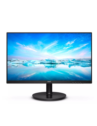 Монитор Philips 221V8, 21.5" VA WLED, 75Hz, 4ms GtG, 250cd m/2, 3000:1, Mega Infinity DCR, Adaptive Sync, Low Blue Mode, D-SUB, HDMI - 221V8/00