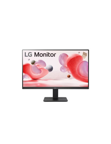 Монитор LG 24MR400-B, 23,8" IPS, 5ms (GtG at Faster), 100Hz, 1300:1, Dynamic Action Sync, 250 cd/m2, FullHD, AMD FreeSync, Eye-care, Reader Mode, D-Sub, HDMI, Black