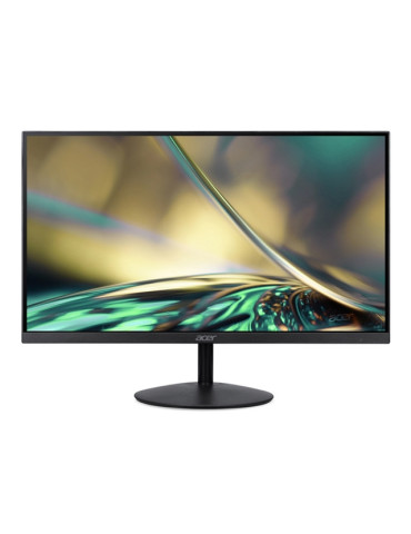 Монитор Acer SB242YEbi 23.8" IPS, LED, ZeroFrame, FHD, FreeSync, AG, 1ms (VRB), 100Hz, 100M:1, 250 cd/m2, VGA, HDMI, Bluelight shield, Acer Display Widget, Kensington Security, VESA, Black - UM.QS2EE.E05