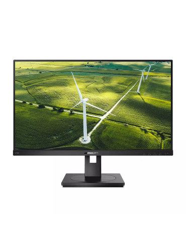 Монитор Philips 272B1G, 27" IPS WLED, 75Hz, 4ms GtG, 250 cd/m2, 1000:1, 50M:1 DCR, Adaptive Sync, Low Blue Mode, 2Wx2, Swivel, D-SUB, DVI, HDMI, DP, USB hub - 272B1G/00